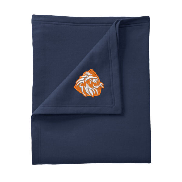 Port & Company® - Core Fleece Sweatshirt Blanket - Embroidered Logo Thumbnail