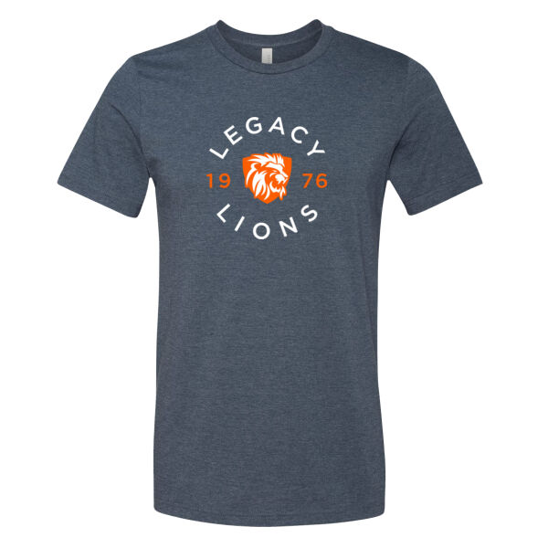 BELLA + CANVAS - Unisex Heather Jersey Tee - Printed Logo Thumbnail