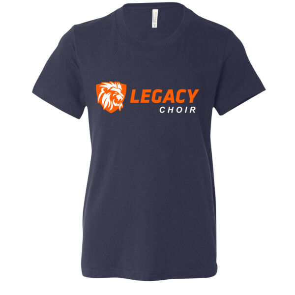 YOUTH SIZES - BELLA + CANVAS - Youth Unisex Jersey Tee - Printed Logo Thumbnail