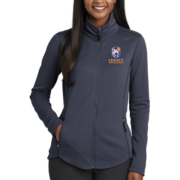 Port Authority ® Ladies Collective Smooth Fleece Jacket - Embroidered Logo Thumbnail