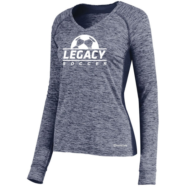 Holloway - Ladies Electrify Coolcore Long Sleeve Tee - Printed Logo Thumbnail