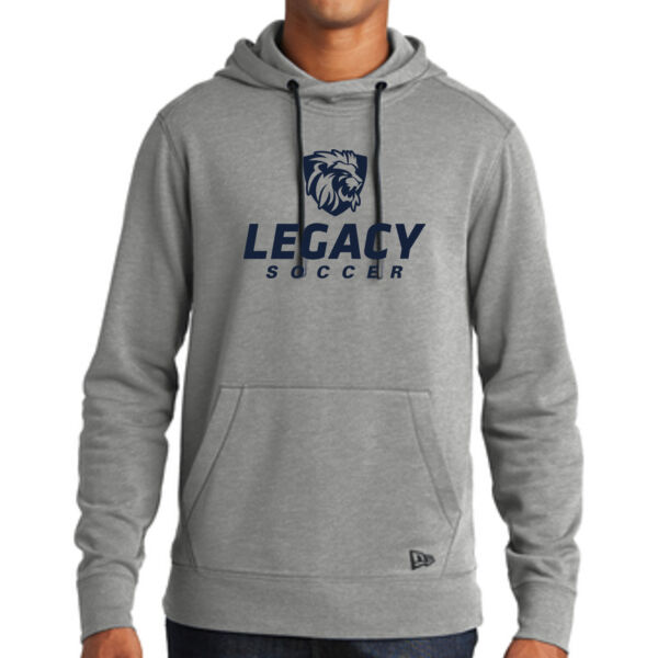 New Era® Tri-Blend Fleece Pullover Hoodie - Printed Logo Thumbnail