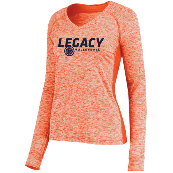 Holloway - Ladies Electrify Coolcore Long Sleeve Tee - Printed Logo Thumbnail