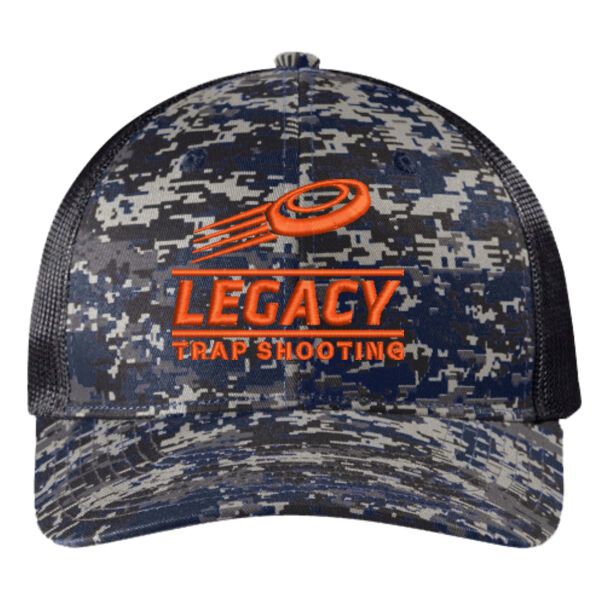 Port Authority ® Digi Camo Snapback Trucker Cap - Embroidered Logo Thumbnail