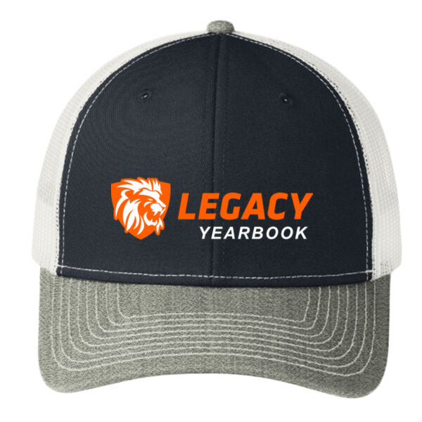 Port Authority® Snapback Trucker Cap - Embroidered Logo Thumbnail