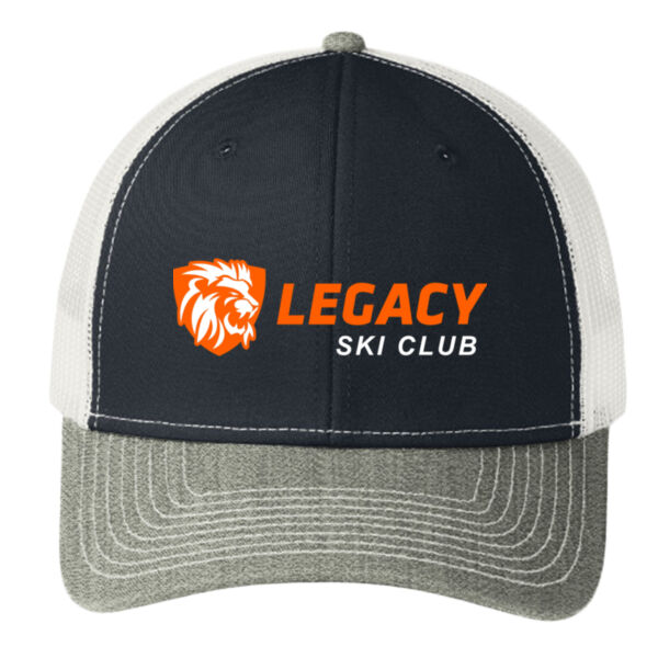 Port Authority® Snapback Trucker Cap - Embroidered Logo Thumbnail