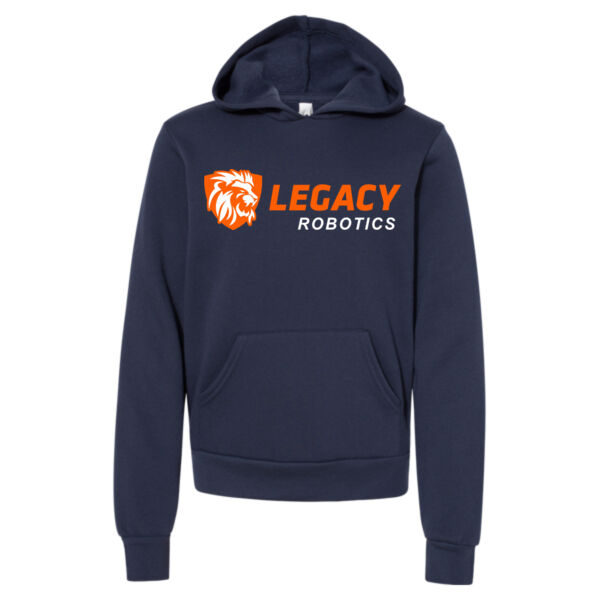 BELLA + CANVAS - Youth Sponge Fleece Hoodie - Printed Logo Thumbnail