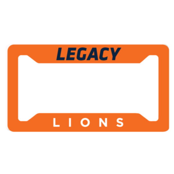 Custom License Plate  - Sublimated Logo Thumbnail