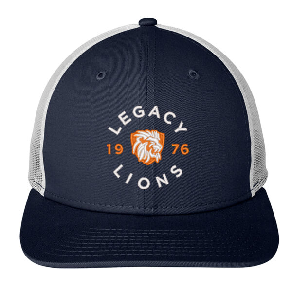 New Era® Snapback Low Profile Trucker Cap - Embroidered Logo Thumbnail