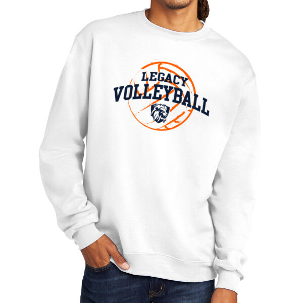 Champion® Powerblend Crewneck Sweatshirt - Screen Print Logo ** Add Number for $5! ** Thumbnail