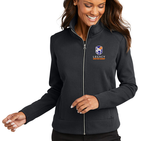 Port Authority® Ladies Network Fleece Jacket - Embroidered Logo Thumbnail