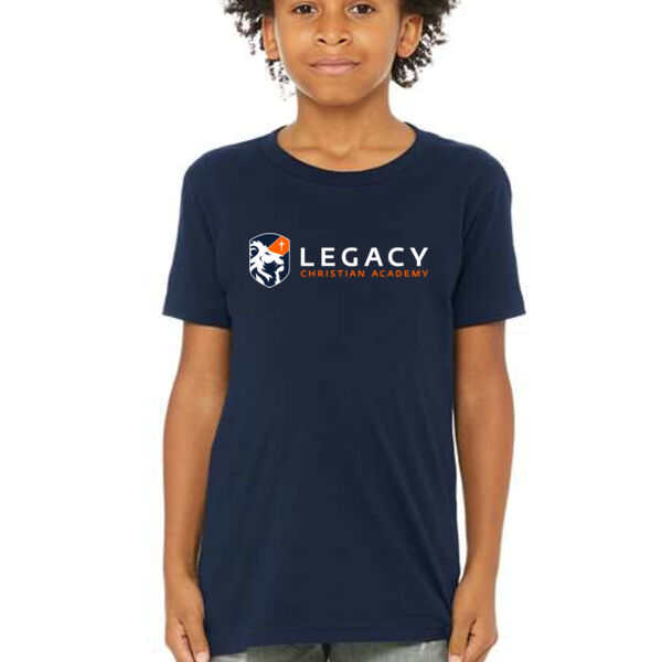 BELLA + CANVAS - Youth Unisex Jersey Tee - Printed Logo Thumbnail