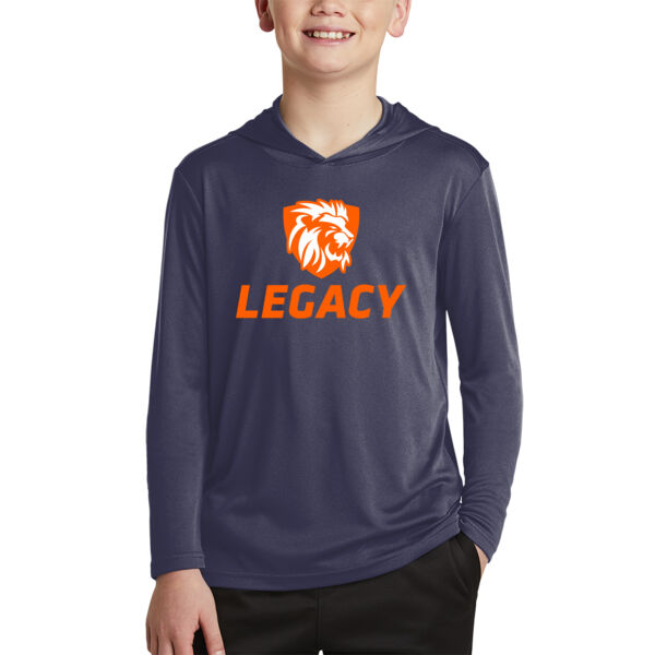 Sport-Tek ® Youth PosiCharge ® Competitor ™ Hooded Pullover - Printed Logo Thumbnail