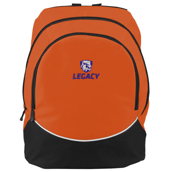 Augusta - Tri-Color Backpack - Embroidered Logo Thumbnail