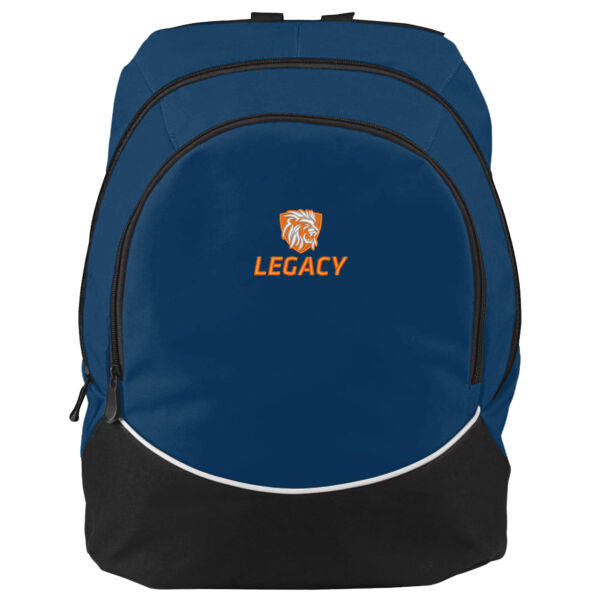 Augusta - Tri-Color Backpack - Embroidered Logo Thumbnail