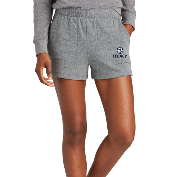 District® Women’s Perfect Tri® Fleece Short - Printed Logo Thumbnail