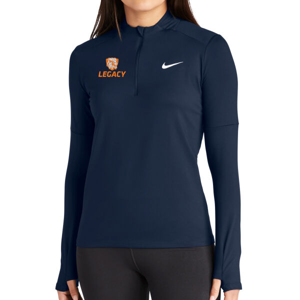 Nike Ladies Dri-FIT Element 1/2-Zip Top - Embroidered Logo Thumbnail