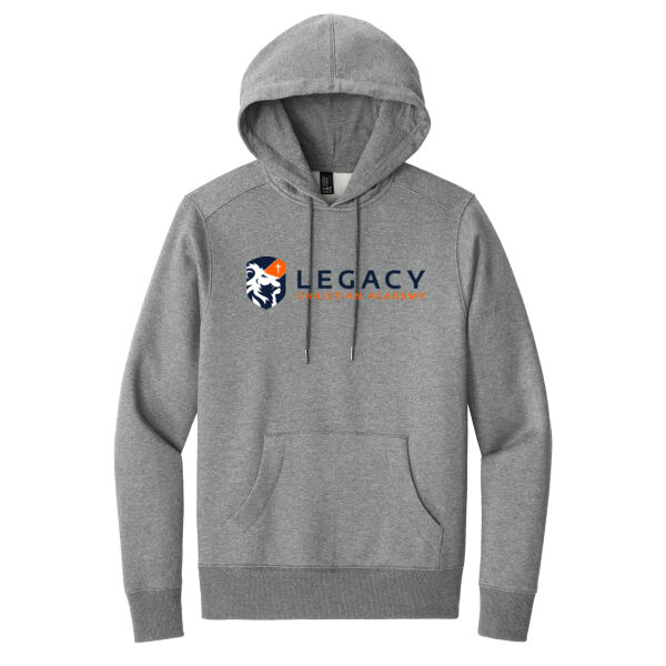 District® Perfect Weight® Fleece Hoodie - Printed Logo Thumbnail