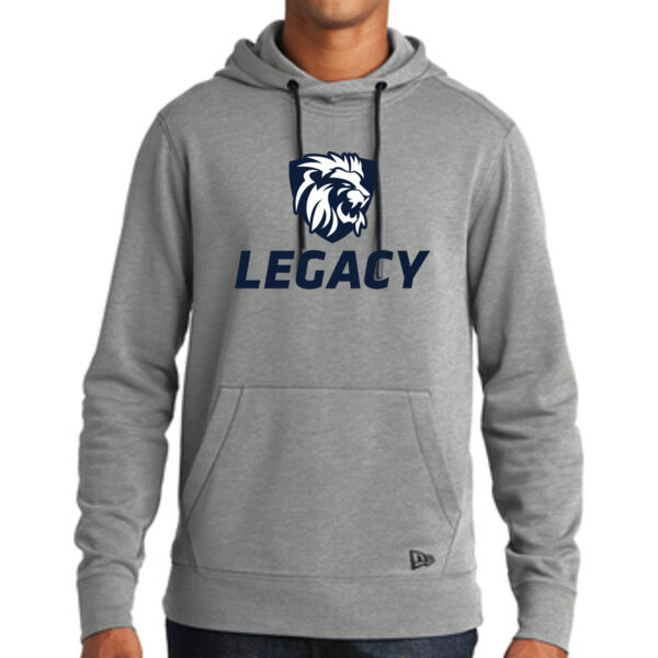 New Era® Tri-Blend Fleece Pullover Hoodie - Printed Logo Thumbnail