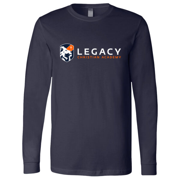 BELLA + CANVAS - Unisex Jersey Long Sleeve Tee - Printed Logo Thumbnail