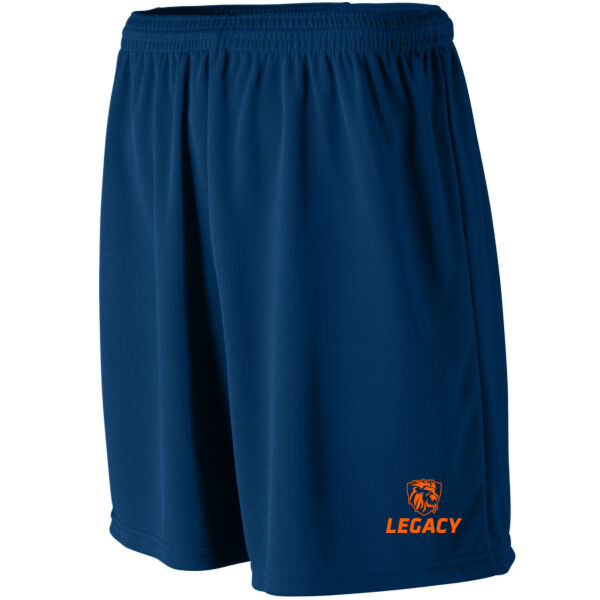 YOUTH SIZES - Augusta - Youth Wicking Mesh Athletic Shorts - Printed Logo Thumbnail