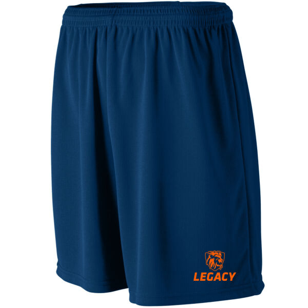 ADULT SIZES - Augusta - Wicking Mesh Athletic Shorts - Printed Logo Thumbnail