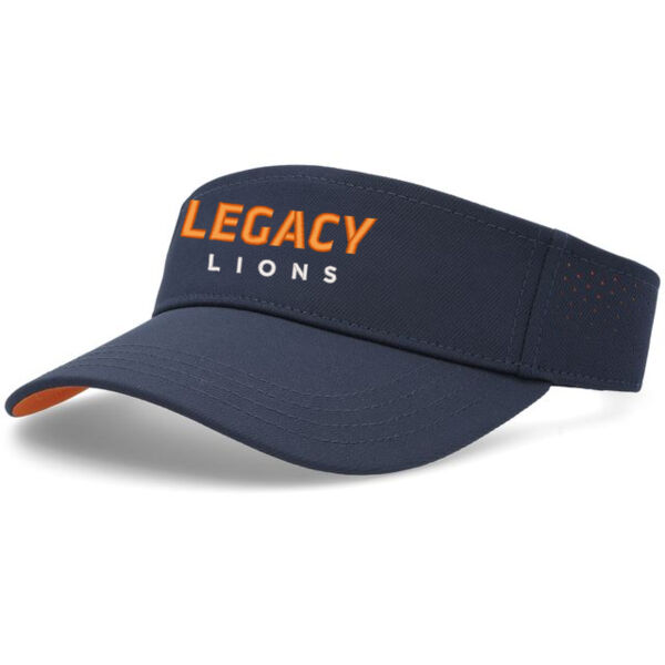 Pacific Headwear - Perforated Coolcore Visor - Embroidered Logo Thumbnail