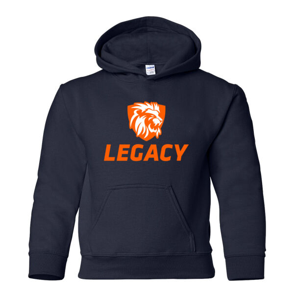 Gildan - Heavy Blend™ Youth Hooded Sweatshirt - Printed Logo Thumbnail