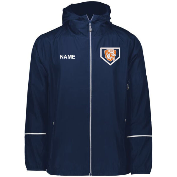 Holloway - Packable Full Zip Jacket - Embroidered Logo ** Add Name for $5! ** Thumbnail