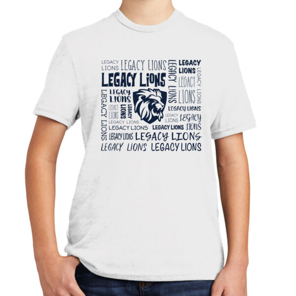 Allmade® Youth Tri-Blend Tee - Printed Logo Thumbnail