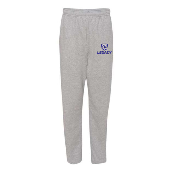JERZEES - NuBlend® Open-Bottom Sweatpants with Pockets - Embroidered Logo Thumbnail