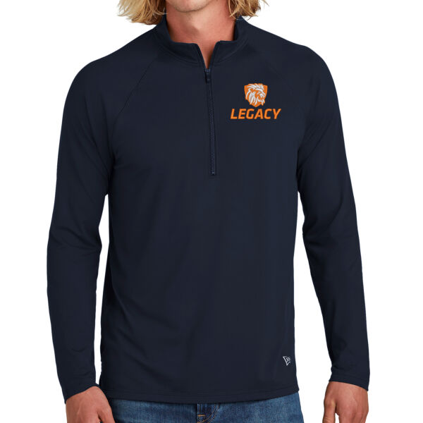 New Era® Power 1/2-Zip - Embroidered Logo Thumbnail