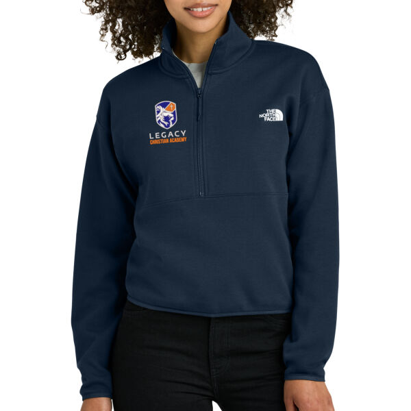 The North Face® Women’s Double-Knit 1/2-Zip Fleece - Embroidered Logo Thumbnail