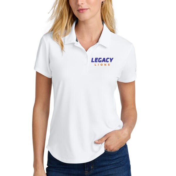 New Era® Women’s Power Polo - Embroidered Logo Thumbnail