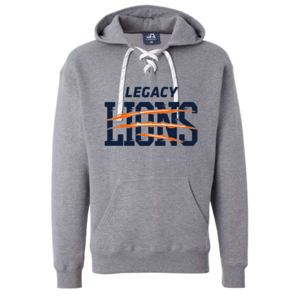 J. America - Sport Lace Hooded Sweatshirt - Printed Logo Thumbnail