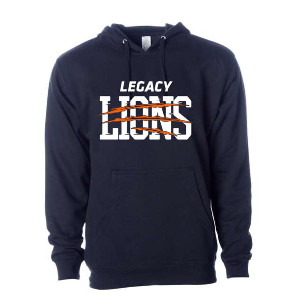 Independent Trading Co. - Midweight Hooded Sweatshirt - Printed Logo Thumbnail