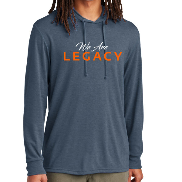 Allmade® Unisex Tri-Blend Hoodie Tee - Printed Logo Thumbnail