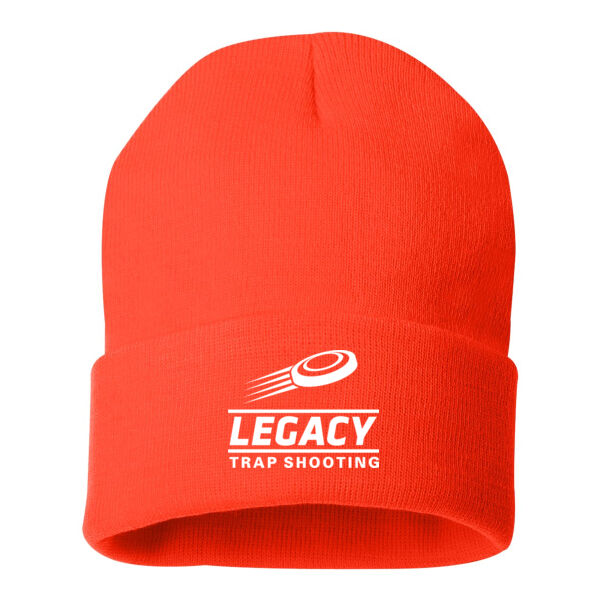 Sportsman - 12" Solid Cuffed Beanie - Embroidered Logo Thumbnail