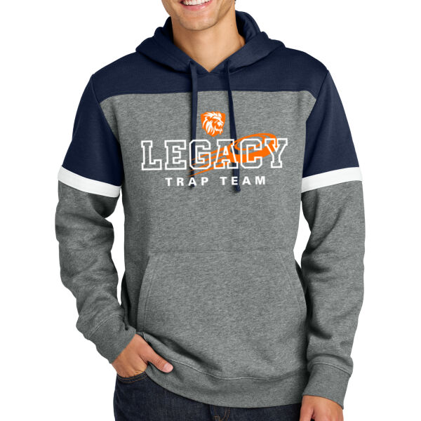 Sport-Tek® Drive Fleece Colorblock Hoodie - Printed Logo Thumbnail