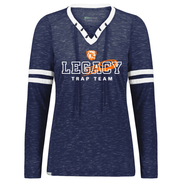 Holloway - Ladies Monterey Long Sleeve Tee - Printed Logo Thumbnail