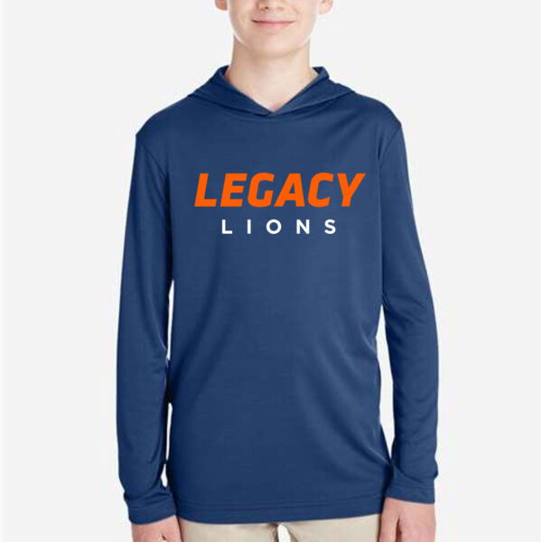 Team 365 - Youth Zone Performance Hooded T-Shirt - Printed Logo Thumbnail