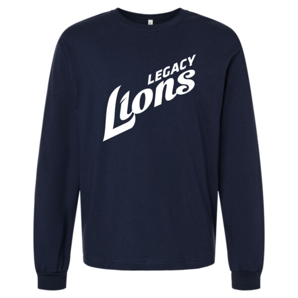 BELLA + CANVAS - 6oz. Heavyweight Long Sleeve Tee - Printed Logo Thumbnail