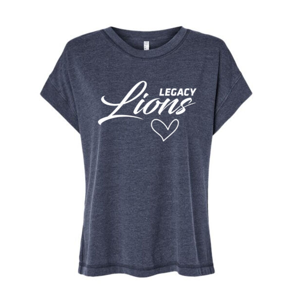 LAT - Women's Relaxed Vintage Wash Tee - Printed Logo Thumbnail