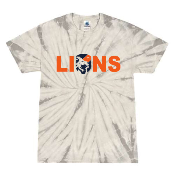 Colortone - Youth Multi-Color Tie-Dyed T-Shirt - Screen Printed Logo Colortone - Youth Multi-Color Tie-Dyed T-Shirt - Screen Printed Logo Thumbnail