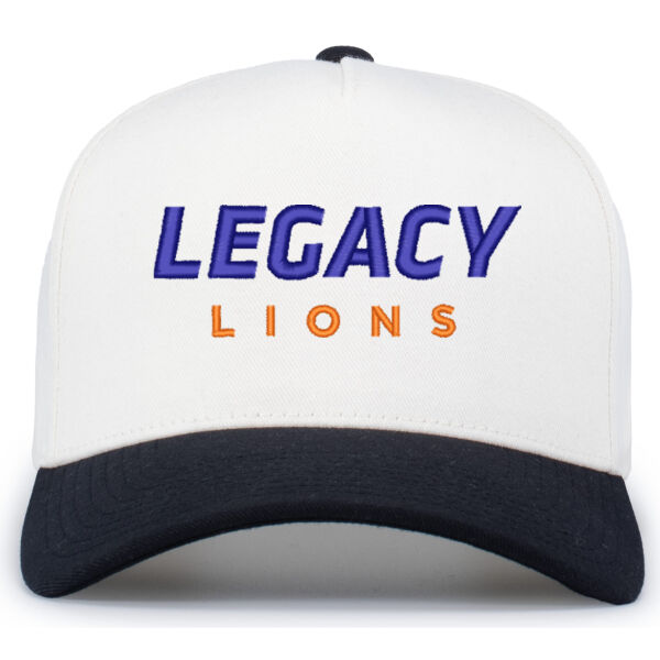 Pacific Headwear - Heritage 5-Panel Snapback Cap - Embroidered Logo Thumbnail