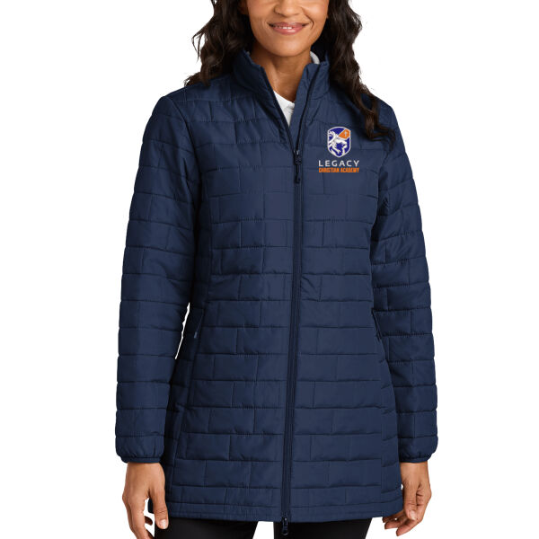 Port Authority® Women's C-FREE® Brick Jacket - Embroidered Logo Thumbnail