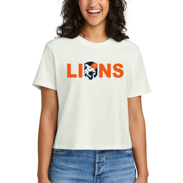 Next Level Apparel® Women’s Heavyweight Boxy Tee - Screen Printed Logo Next Level Apparel® Women’s Heavyweight Boxy Tee - Screen Printed Logo Thumbnail