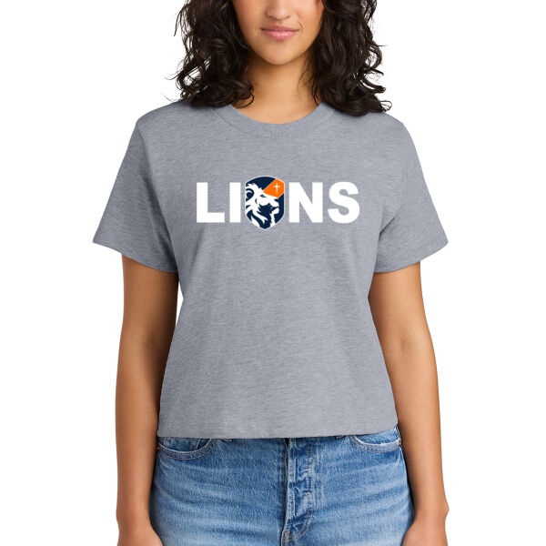 Next Level Apparel® Women’s Heavyweight Boxy Tee - Printed Logo Thumbnail