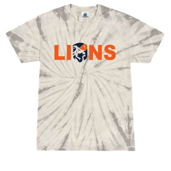 Colortone - Unisex Multi-Color Tie-Dyed T-Shirt - Printed Logo Thumbnail