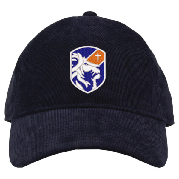 **CLOSEOUT ITEM** Relaxed Corduroy Cap - Embroidered Logo Thumbnail